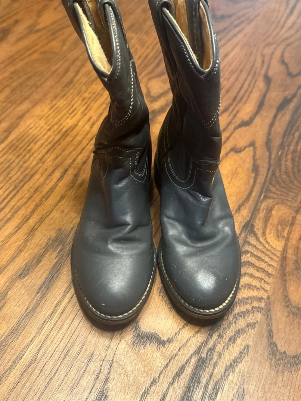Toddler Cowboy Boots Justin 8.5 Grey